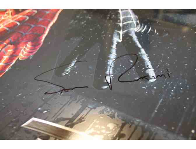 Spiderman 3 Movie Poster -- Autographed by Sam Raimi