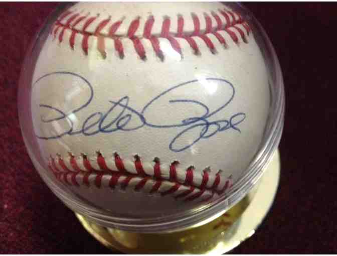 Baseball Signed by Pete Rose