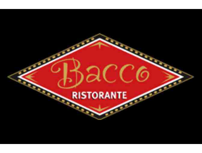 Bacco Ristorante -- Dinner for Two