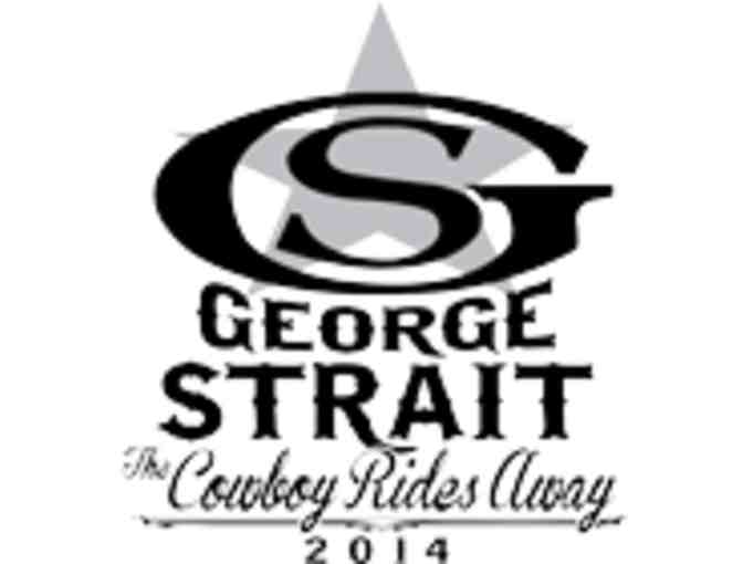 George Strait The Cowboy Rides Away Tour--2 Seats -- Feb 14, 2014--Palace--