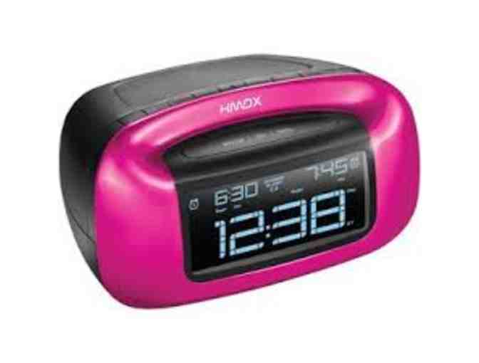 HMDX Chill Bluetooth Dual Alarm Clock (Pink)