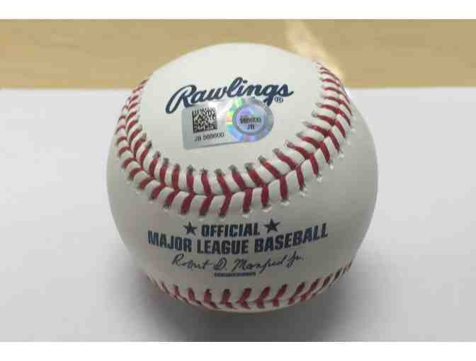 Autographed J.D. Martinez Baseball
