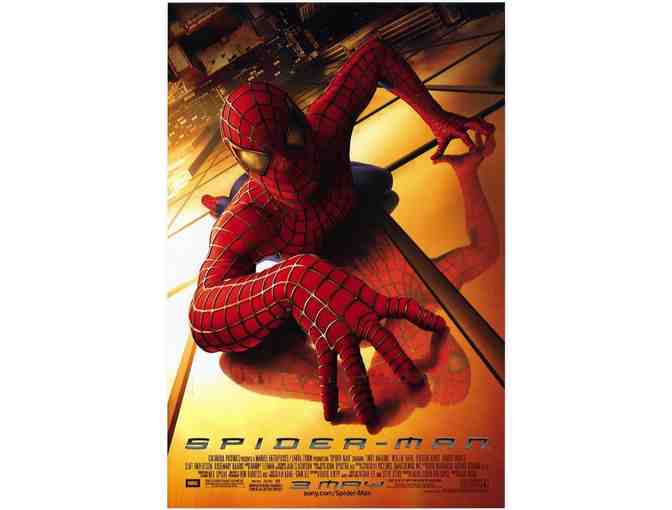 Spiderman Movie Poster -- Autographed by Sam Raimi