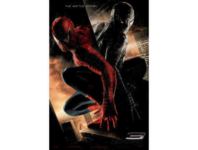 Spiderman 3 Movie Poster -- Autographed by Sam Raimi