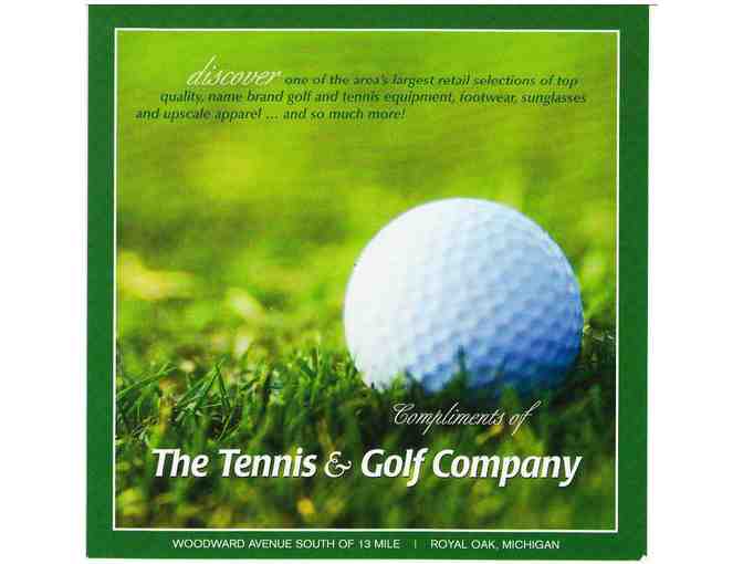One Year Membership to The Tennis and Golf Company & $10 Gift Card
