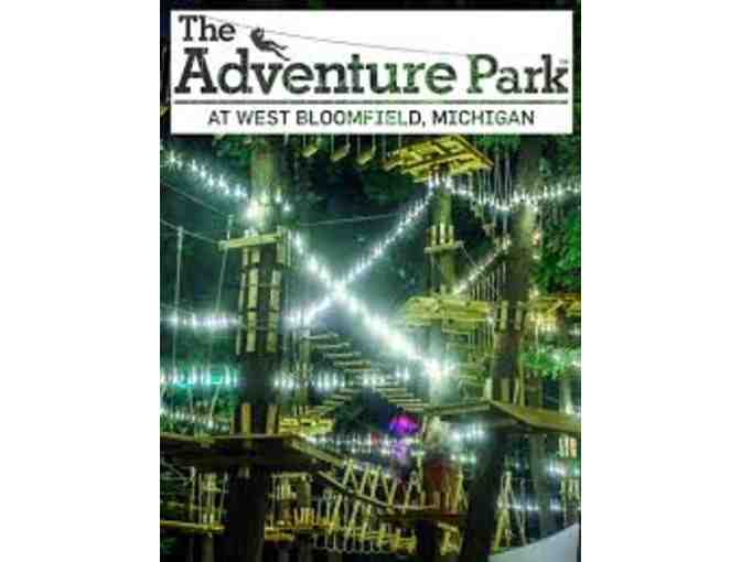 Adventure Park at West Bloomfield Two General Admission tickets for the 2018 season