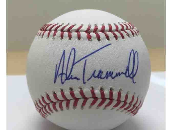 Autographed Alan Trammel Baseball