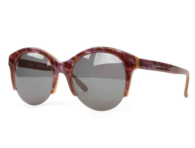 SEE Women's Oversize Round Rimless Sunglasses