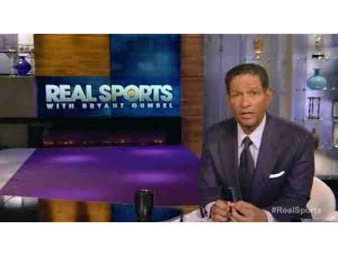 HBO's REAL SPORTS with Bryant Gumbel - Private Tour and Taping