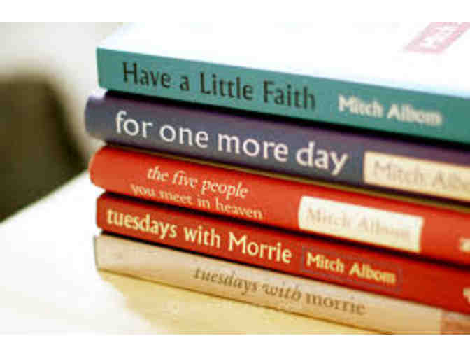 Mitch Albom Book Set -- Personalized and Signed