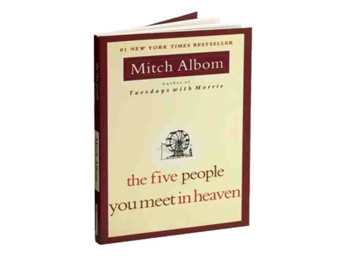 Mitch Albom Book Set -- Personalized and Signed