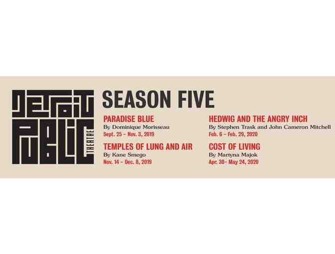 Detroit Public Theatre- 2 tickets to a Season Five Performance - Photo 1