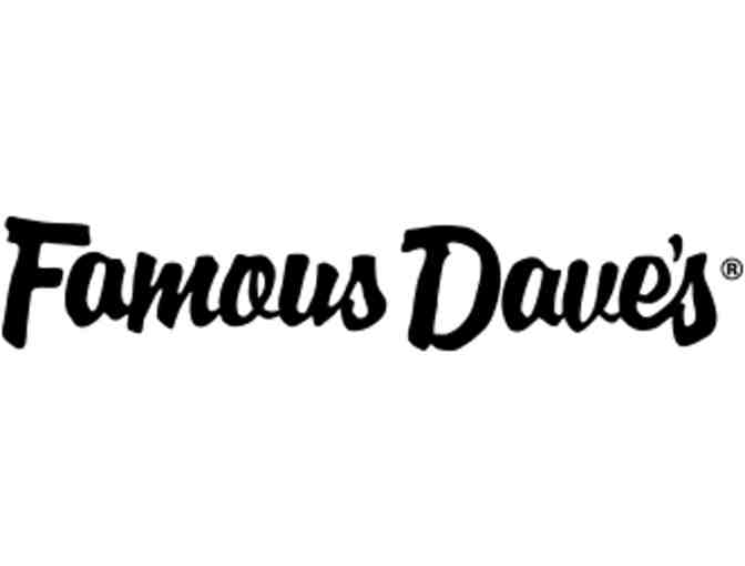 Famous Dave's BBQ- Dinner for 25 Guests