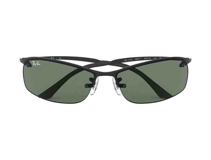 Ray-Ban Men's RB3183 Sunglasses - Black with Grey Gradient Lenses (Non Polarized) - Photo 1