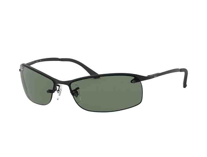 Ray-Ban Men's RB3183 Sunglasses - Black with Grey Gradient Lenses (Non Polarized) - Photo 2