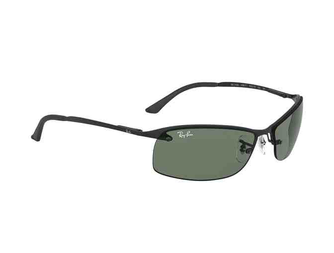 Ray-Ban Men's RB3183 Sunglasses - Black with Grey Gradient Lenses (Non Polarized) - Photo 4