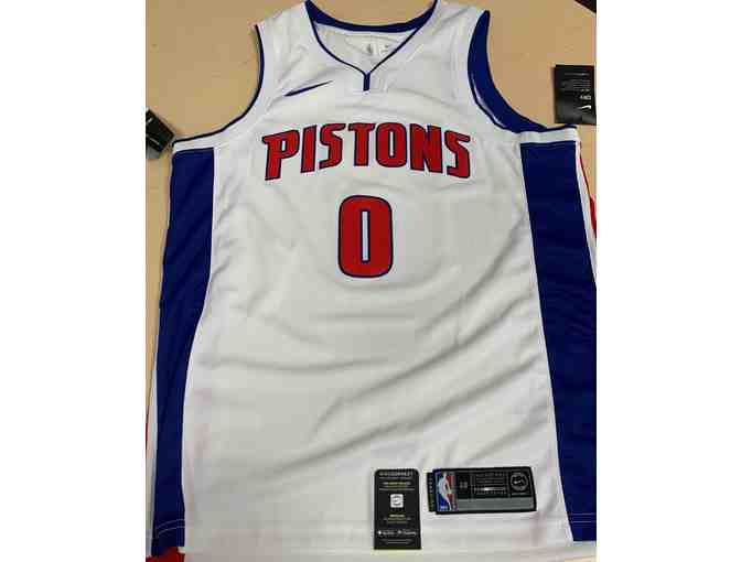 Andre Drummond Autographed Pistons Jersey