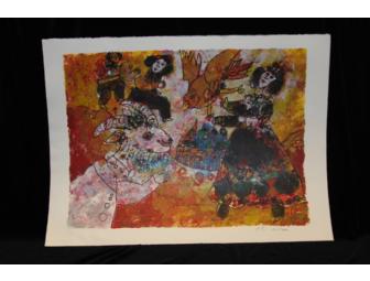 Clod-Poll, Theo Tobiasse Signed, Numbered, Lithograph