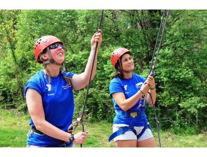 Zip Line and Climbing Adventure for 4 at YMCA Camp Conrad Weiser
