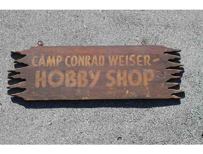 Own a Piece of Camp History - Winning Takes 1 of 3 Historic Signs (Bidders Choice)