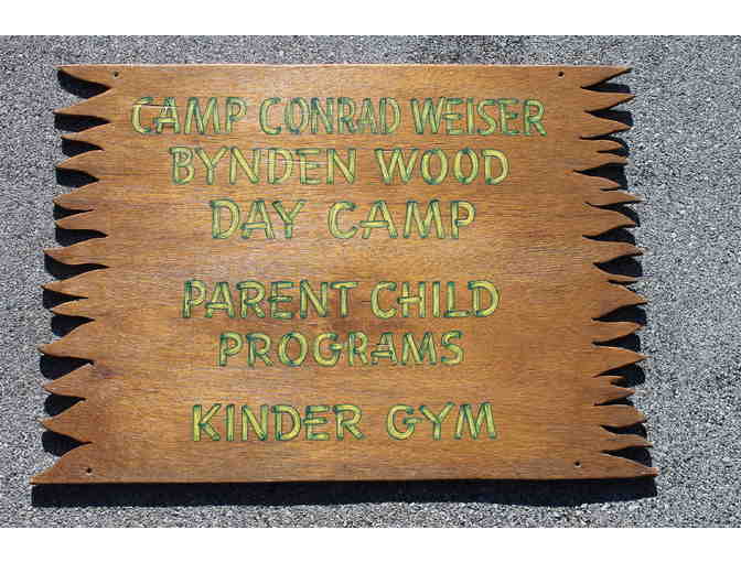 Own a Piece of Camp History - Winning Bidder Take 1 of 2 Historic Signs (Bidders Choice)