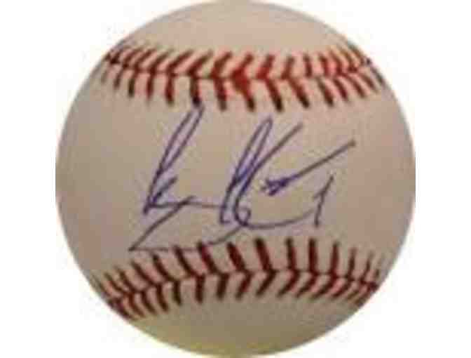 Autographed Gregor Blanco Baseball