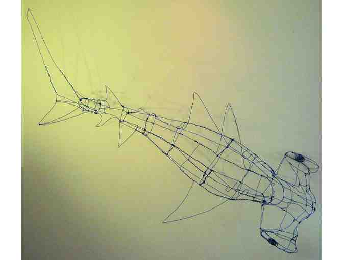 Hammerhead Shark Wire Sculpture
