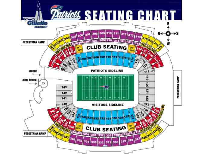 Patriots Football Tickets - Two Premium Seats on Nov 28