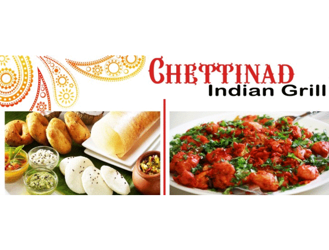 Chettinad Grill, Spice Indian Grill & Udupi Restaurant - $25 Gift Card
