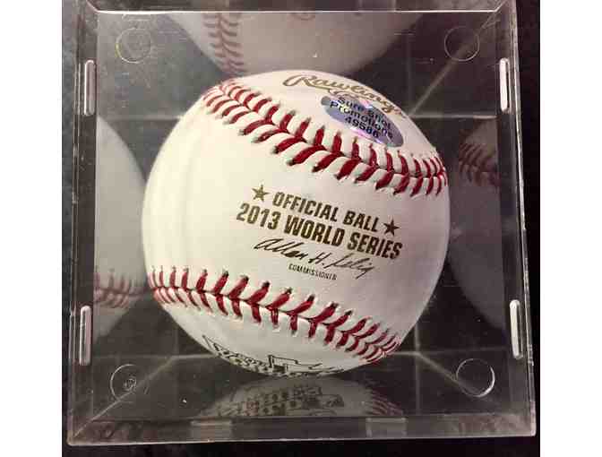 2013 Red Sox World Series Official Ball Autographed by Shane Victorino