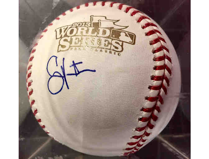 2013 Red Sox World Series Official Ball Autographed by Shane Victorino