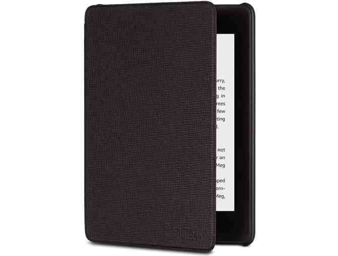 Kindle Paperwhite with Leather Cover