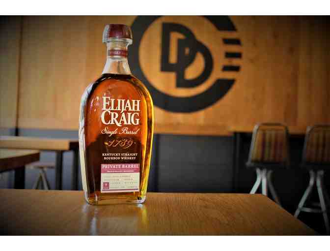 Dram and Draught Tasting Certificate for 6 Includes bottle Elijah Craig Private Barrel