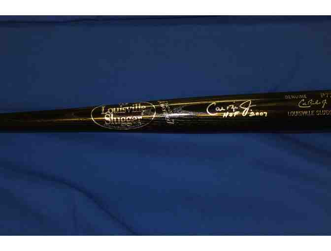 Cal Ripken Jr Autographed Commemorative Bat