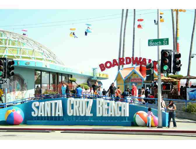 Santa Cruz Beach Boardwalk- 2 All Day Unlimited Rides Tickets
