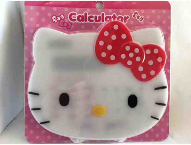 Hello Kitty Accessory Package and/or Gift Item (White Calculator)