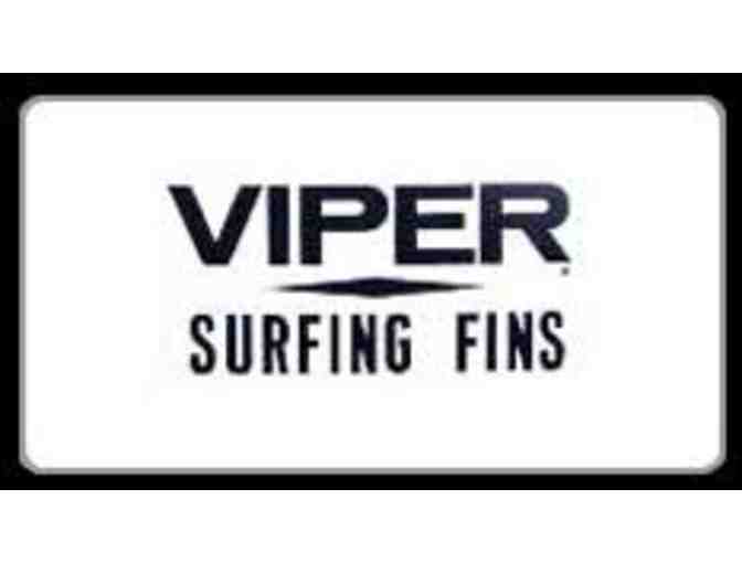 Viper Vectors Surfing or Boogie Boarding Fins - V-5'' Small (Size 7-8)