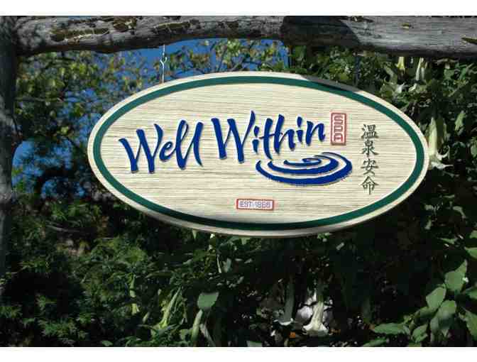 Well Within Hot Tub and Sauna for Two (2) People