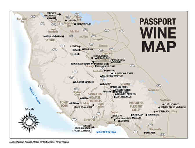 Two (2) Santa Cruz Mountains Passports