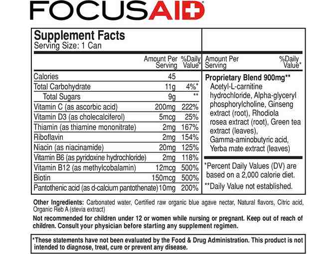 LIFEAID - FOCUSAID Case of Focus