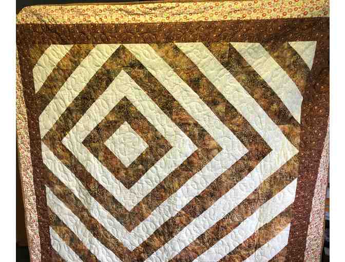 2020's Own Off Kilter Quilt - Geometric Twin Size Quilt - Photo 3