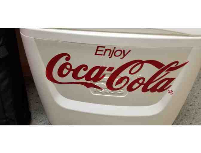 Coca-Cola Cooler and Cornhole Set - Photo 4