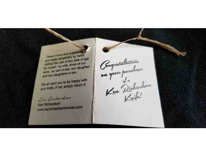 Hand Carved Knives by Ken Richardson