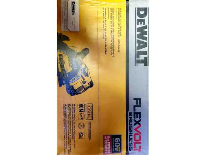 Flexvolt Dewalt Circular Saw with brake - battery operated 60V