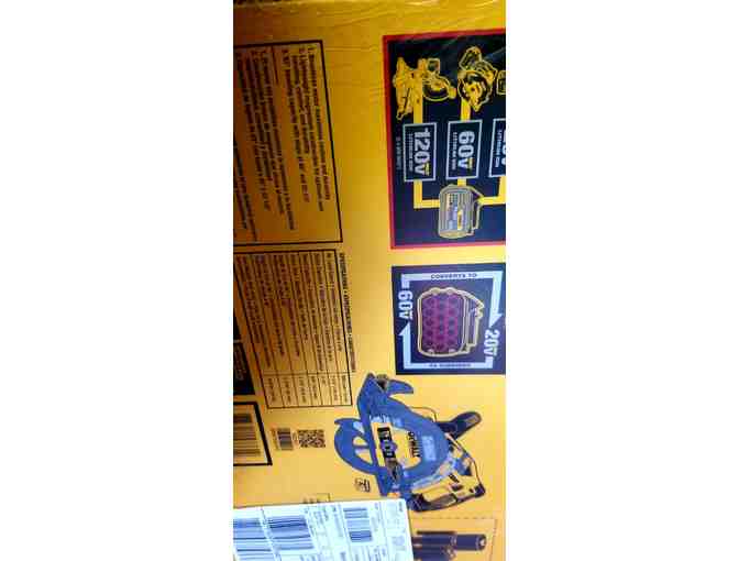 Flexvolt Dewalt Circular Saw with brake - battery operated 60V