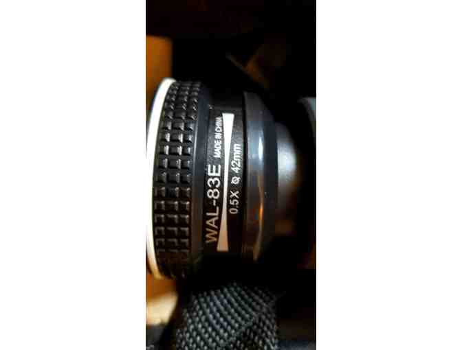 Polo Snapshot D7100 Camera Kit - includes 3 lenses and carrying bag