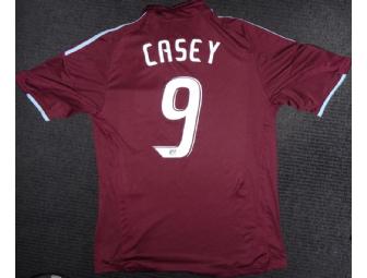 2010 Autographed Conor Casey Jersey