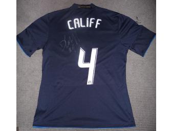 2011 jersey autographed by Danny Califf