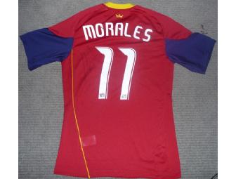 2011 jersey worn by Javier Morales
