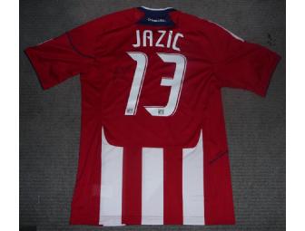 2011 jersey autographed by Ante Jazic